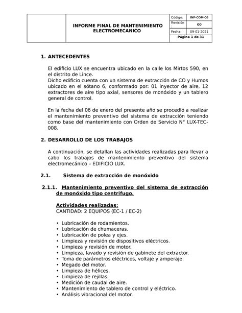 Informe Técnico